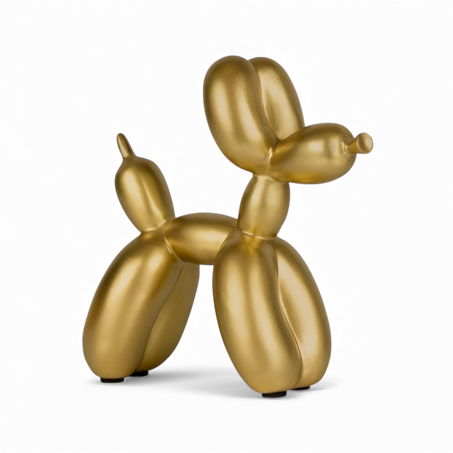 Statua Ballon Dog resina color oro