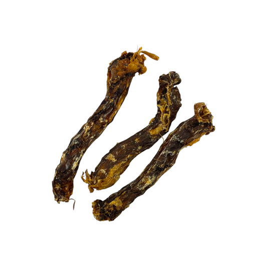 Collo anatra essiccato snack per cani