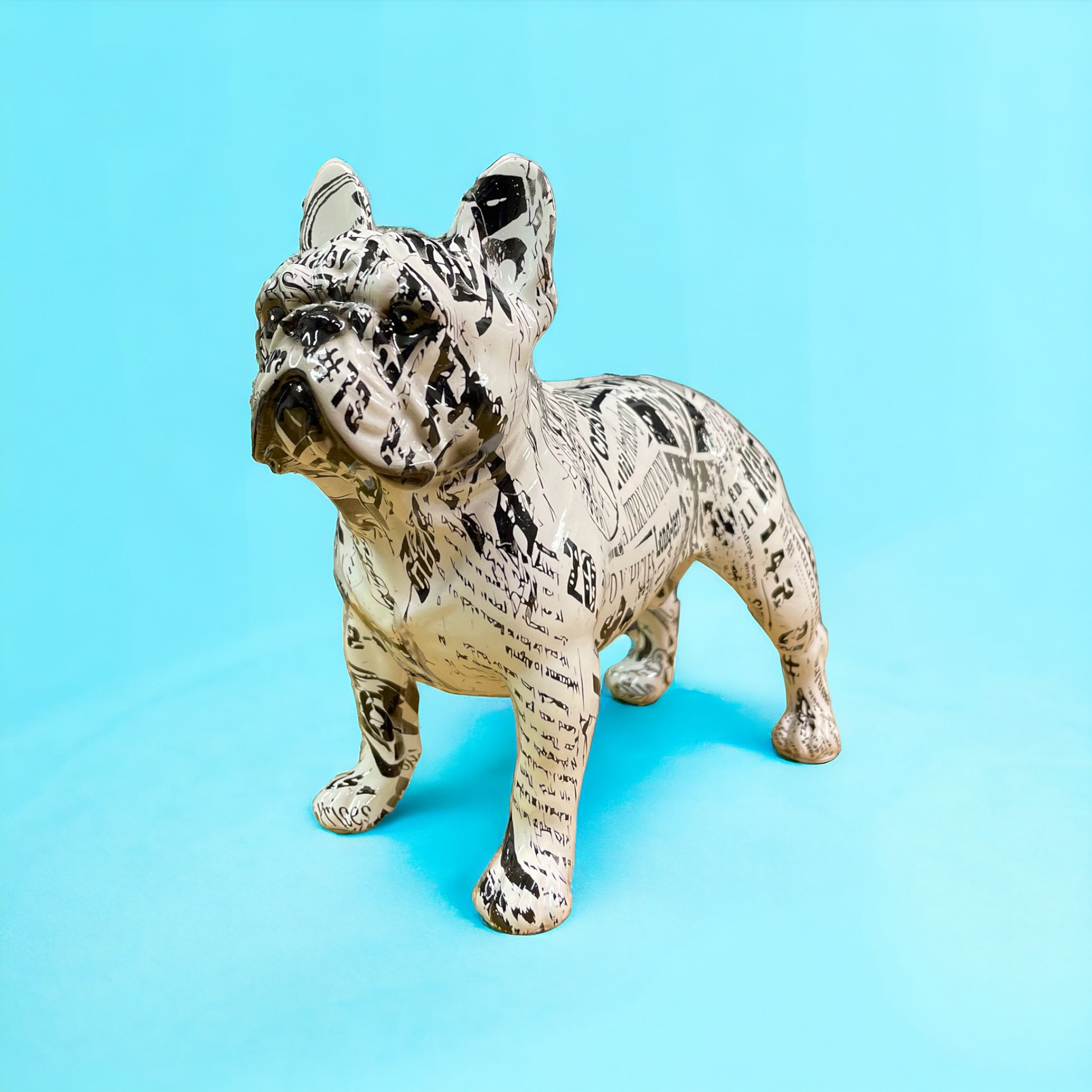 DOG IS GOOD BULLDOG FRANCESE RESINA NEWS