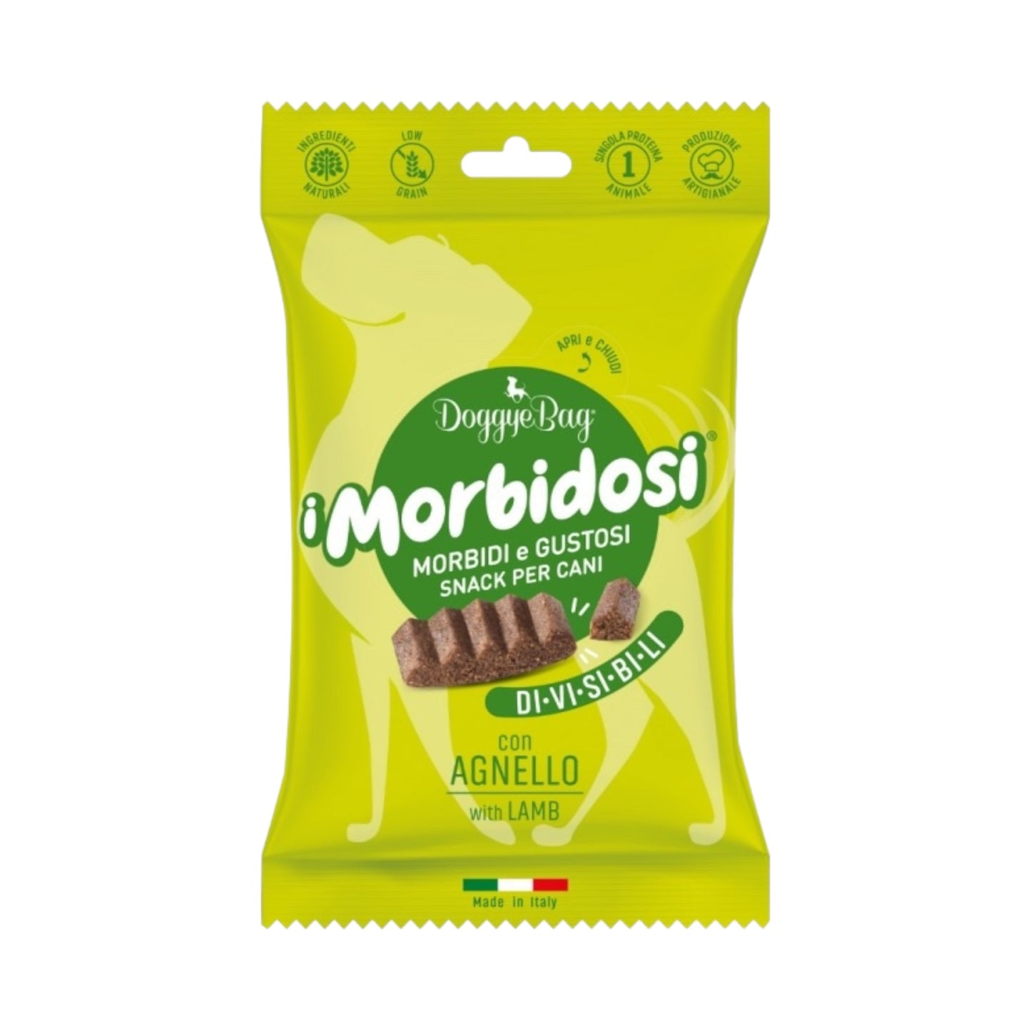 Biscotti per cani DoggyeBag I Morbidosi gusto agnello