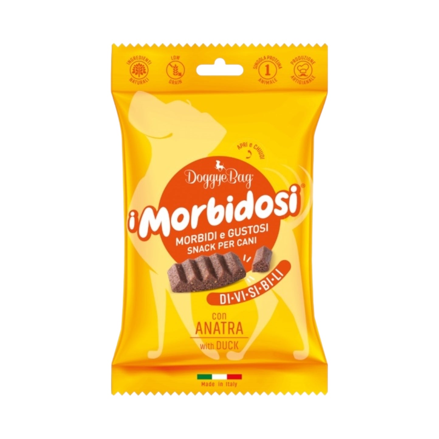 Biscotti per cani DoggyeBag I Morbidosi anatra