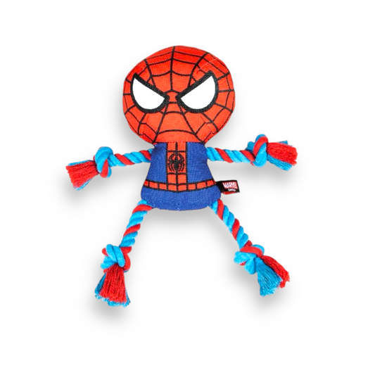 Gioco per cani Spiderman Marvel con corda