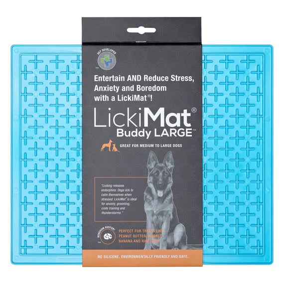 Lickimat - Buddy XL Ciotola A Tappetino Per Cani turchese