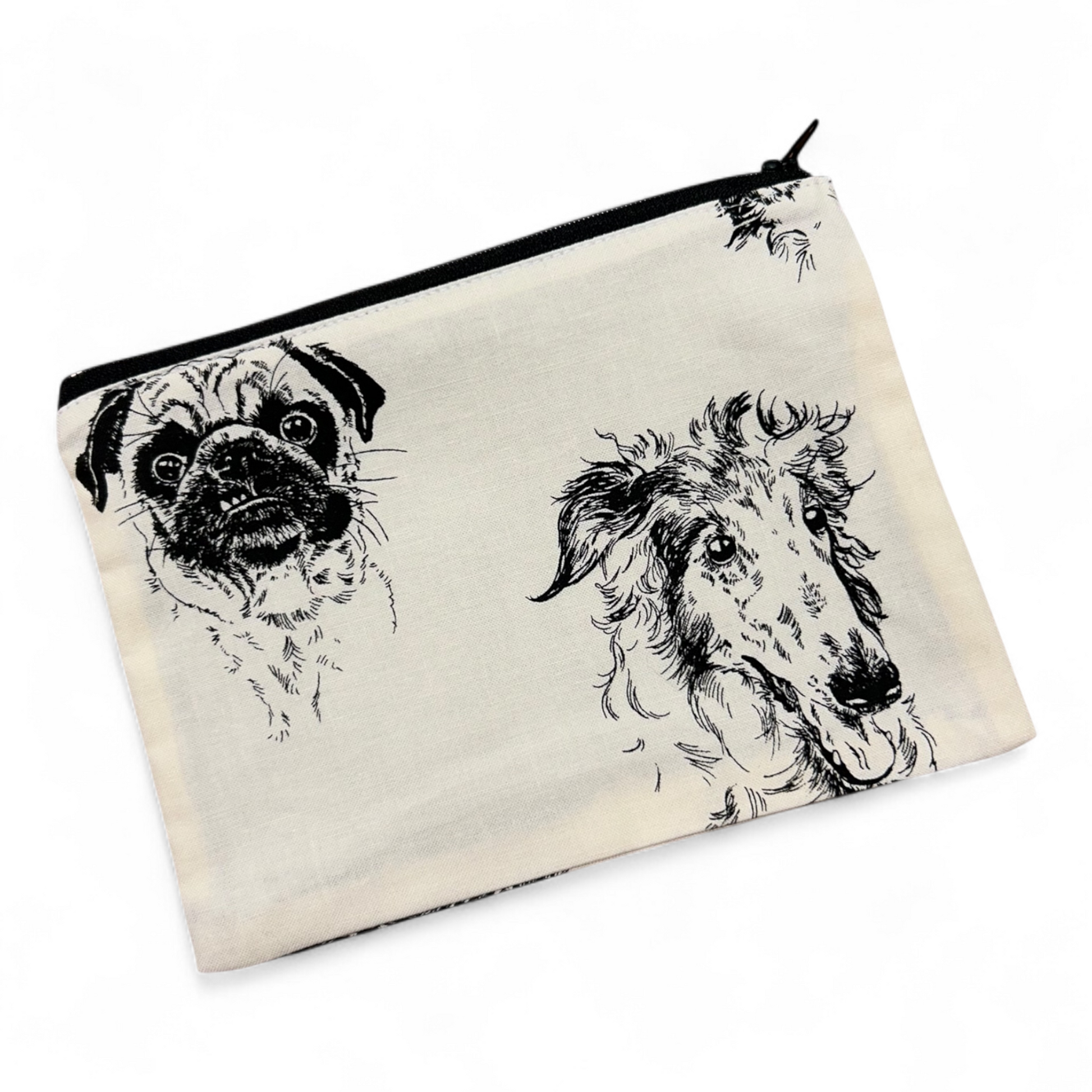 Pochette artigianali a tema cinofilo Lussianinda