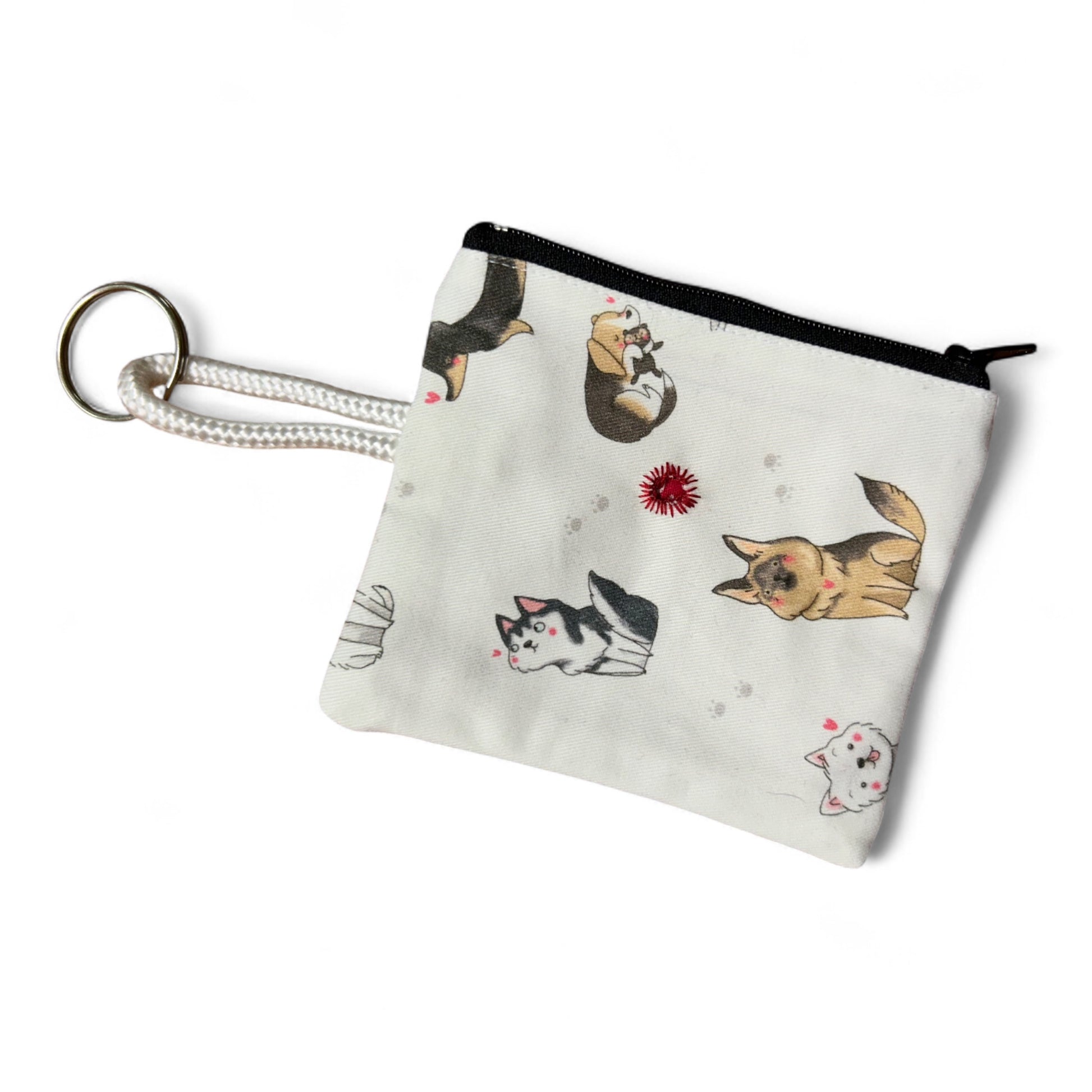 Dispenser porta sacchettini cane handamede in Italy Lussianinda