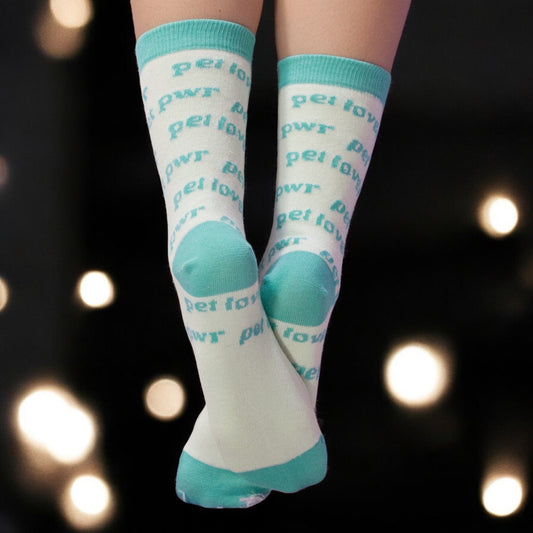 Calze con ricamo PET LOVER