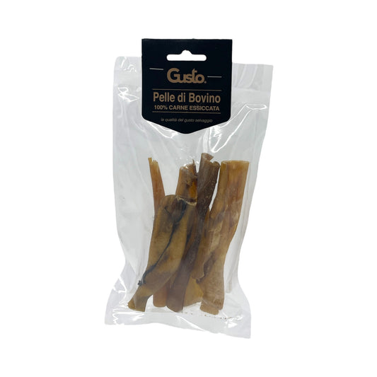 Pelle di bovino essiccata alimento per cani 8002407066353