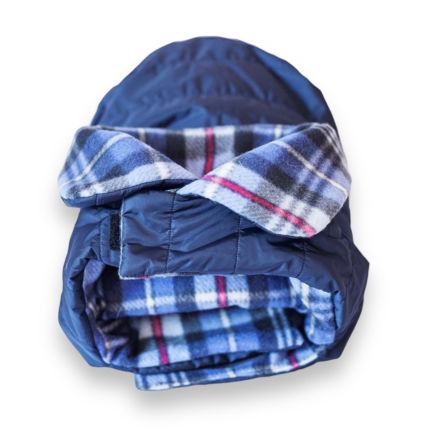 Lussianinda - Cappottino Cani Impermeabile Blu Notte Fatto A Mano