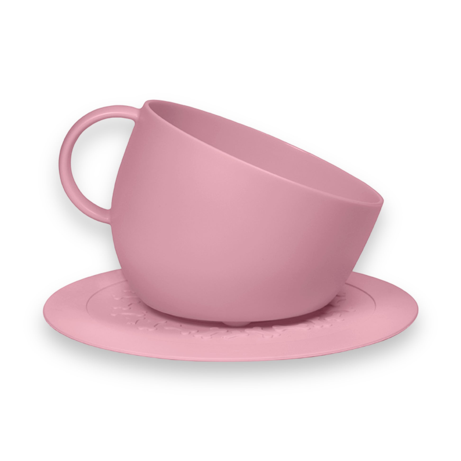 Ciotola Set Cup United Pets Tazza gigante Rosa con tappetino incluso