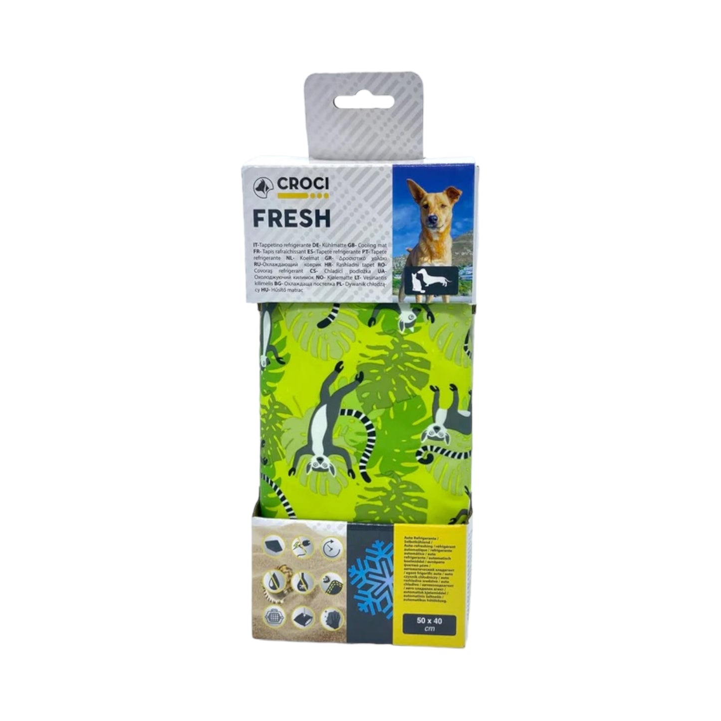 Tappetino al gel auto-refrigerante per cani Fresh Croci
