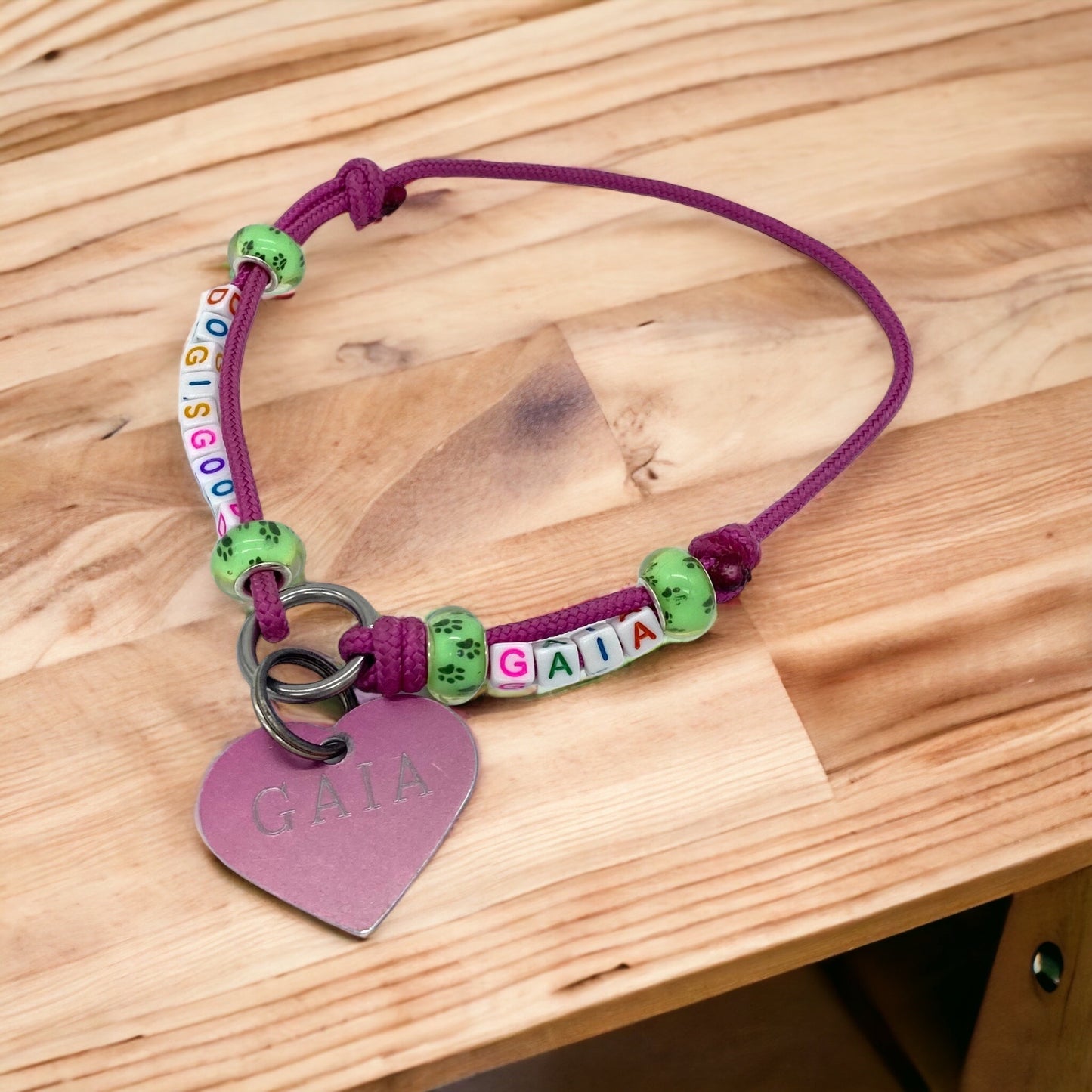 COLLANA PORTA MEDAGLIETTA PERSONALIZZATA DiG