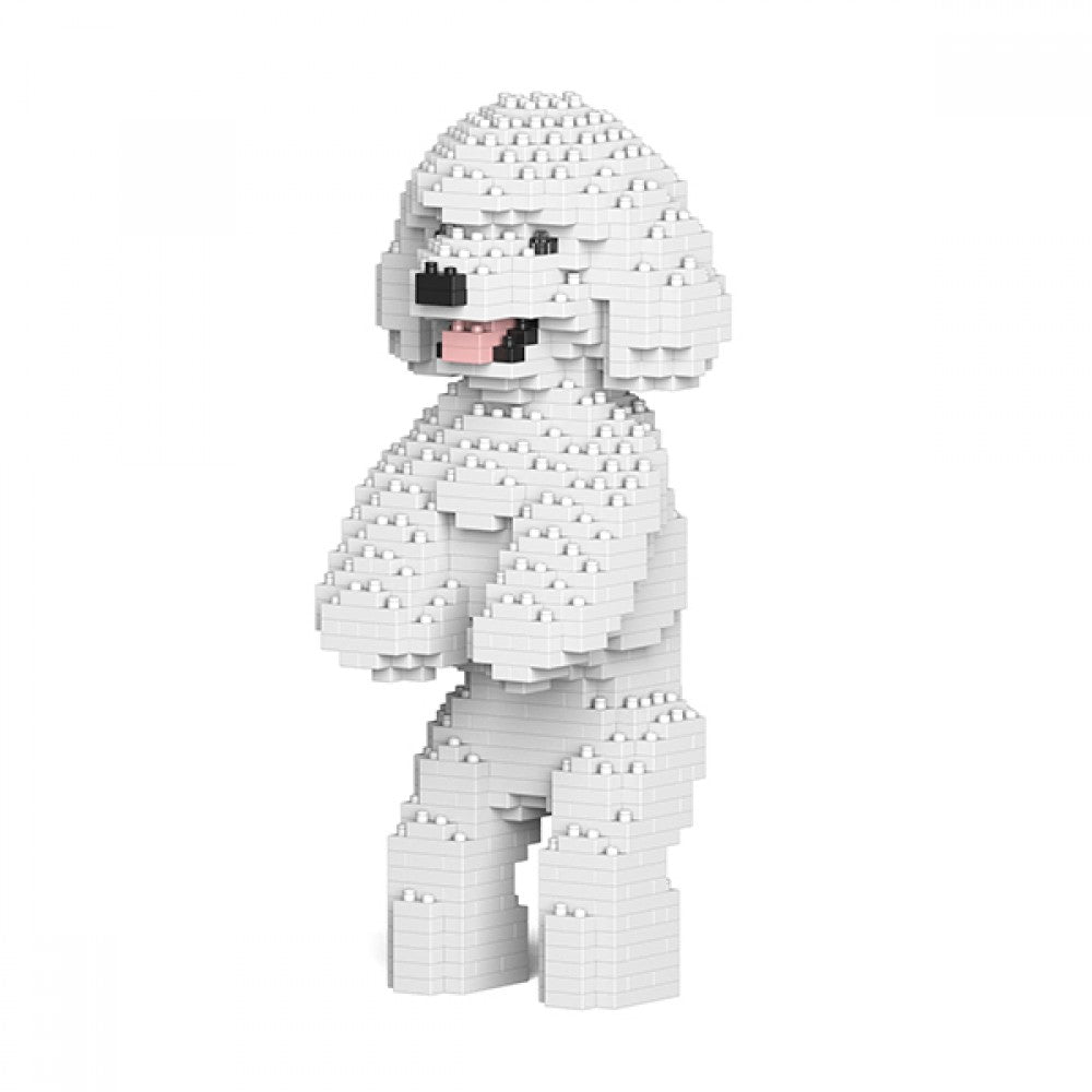 JECKA - BARBONCINO TOY IN PIEDI - Toy Poodle 04S- M01