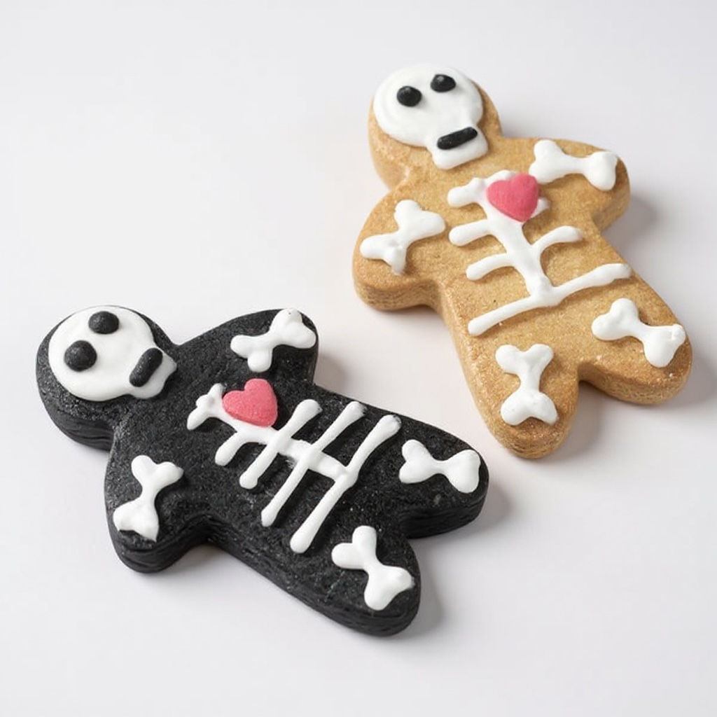 Biscotti per cani a orma di scheletro Panic DoggyeBag