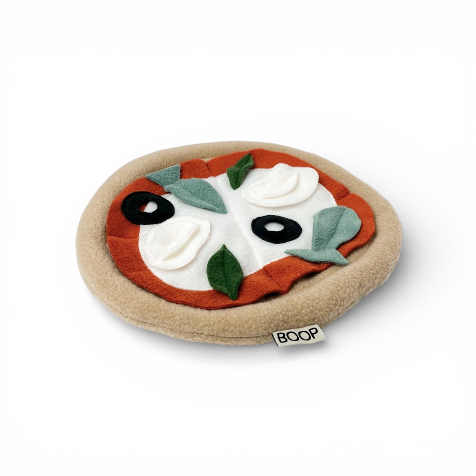 Gioco olfattivo per cani a forma di pizza piccola Boop The Snoot