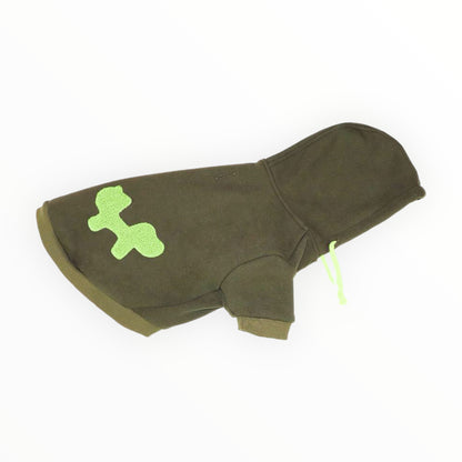 Bull Dress No Stress United Pets - felpa con cappuccio per cani, variante Verde/Lime
