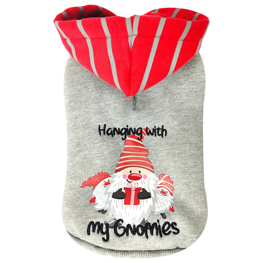 Croci - Xmas Gnomies - Felpa natalizia per cani