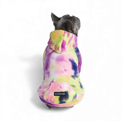 Felpa con cappuccio per cani multhicolore Berry Lemonade