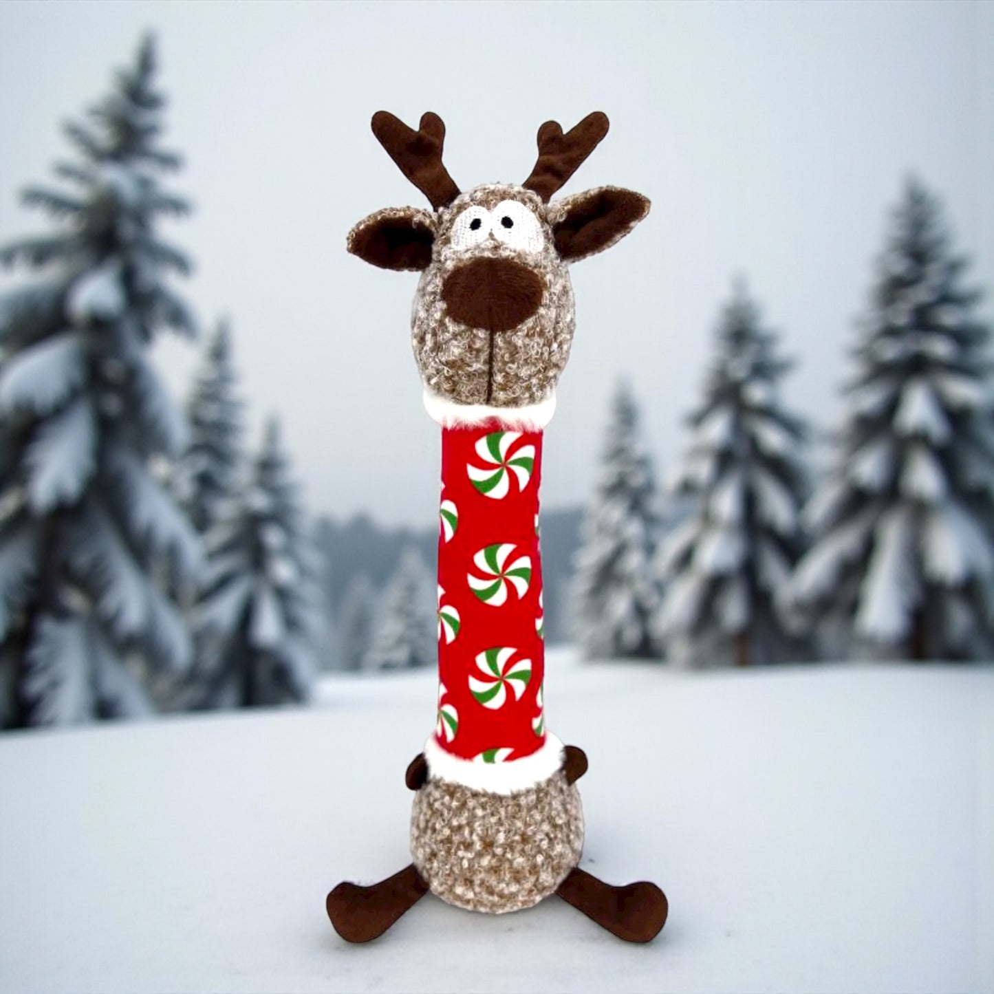 Gioco per cani a forma di renna natalizia KONG