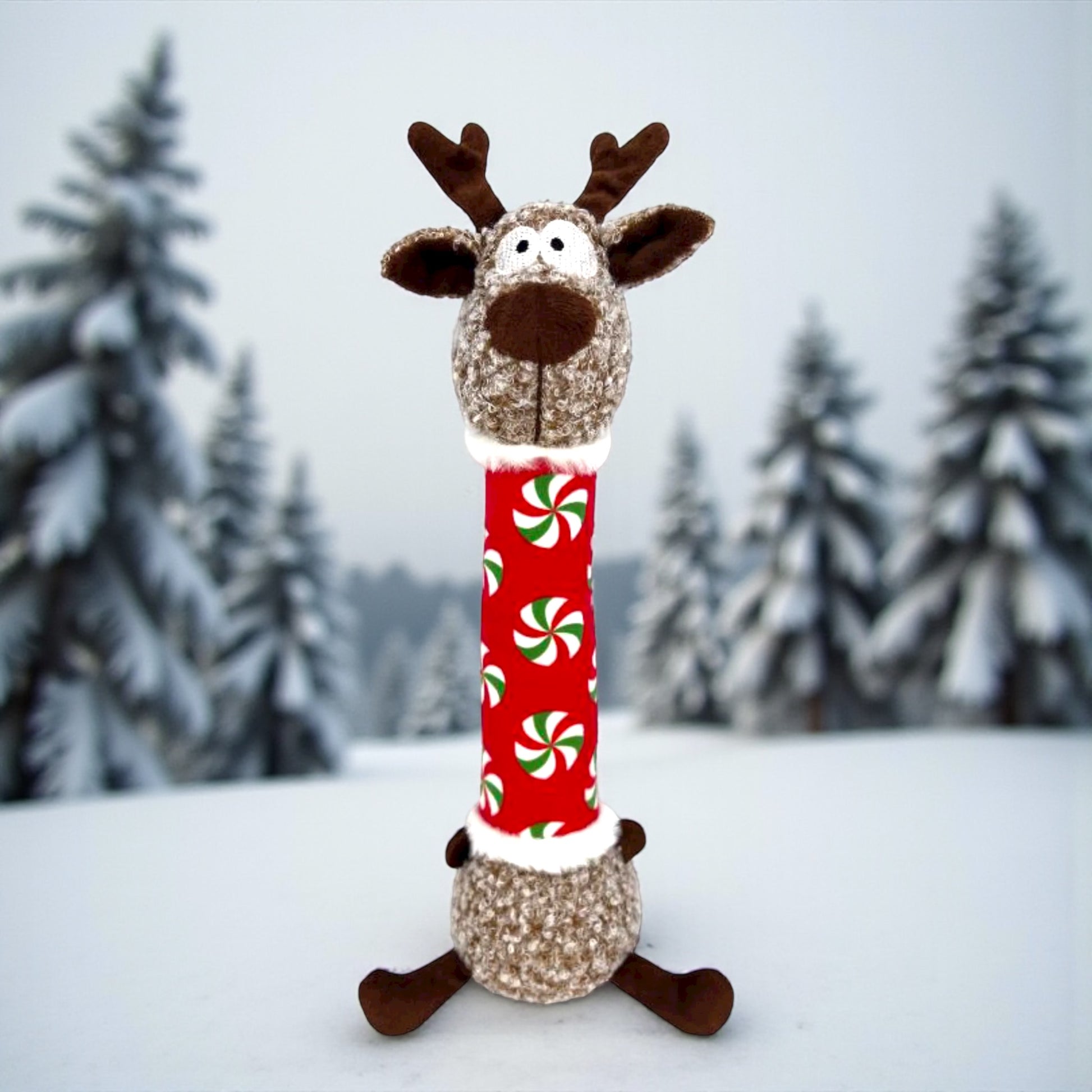 Gioco per cani a forma di renna natalizia KONG