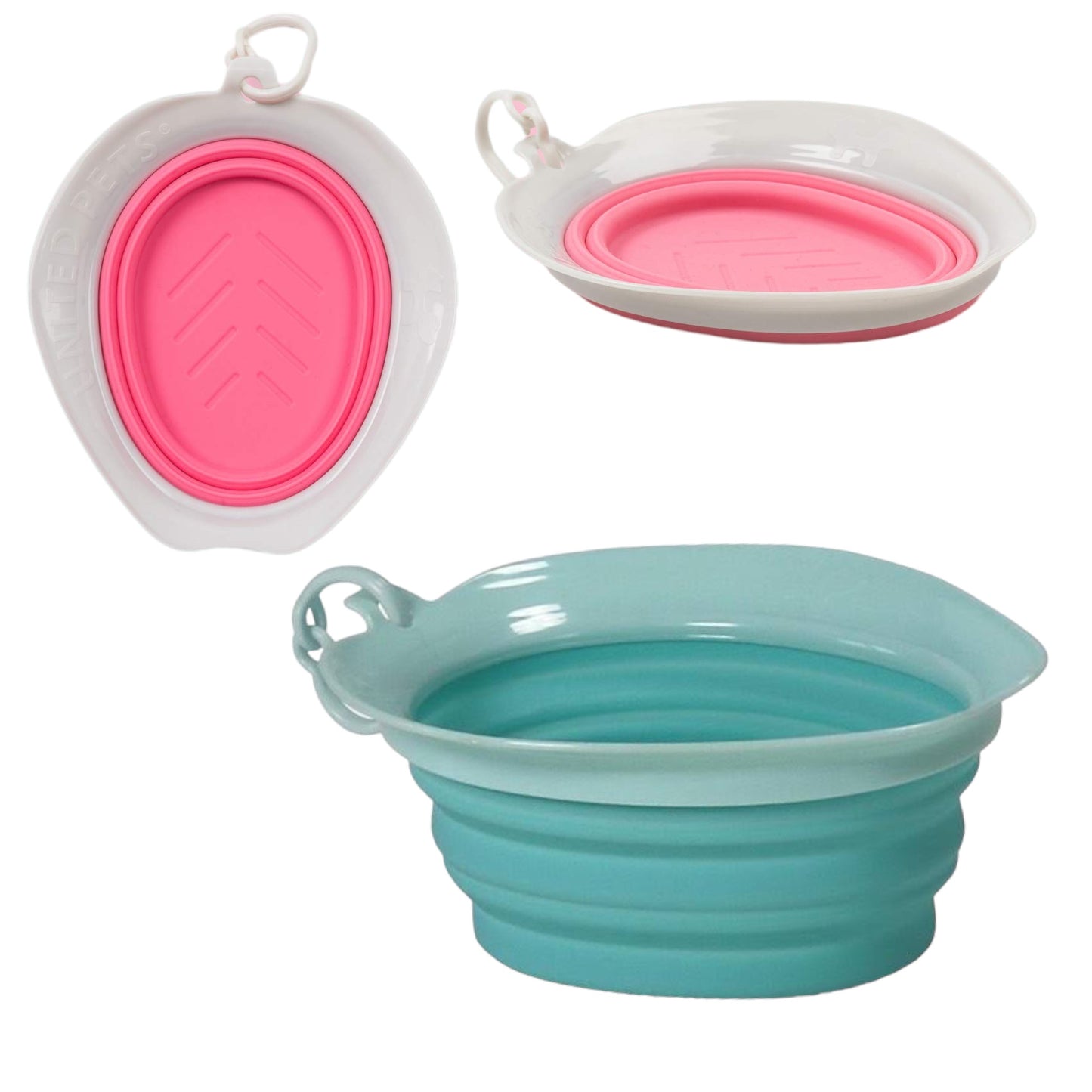 Leaf Bowl United Pets - ciotola 250ml in silicone pieghevole per cani, vista collezione colori