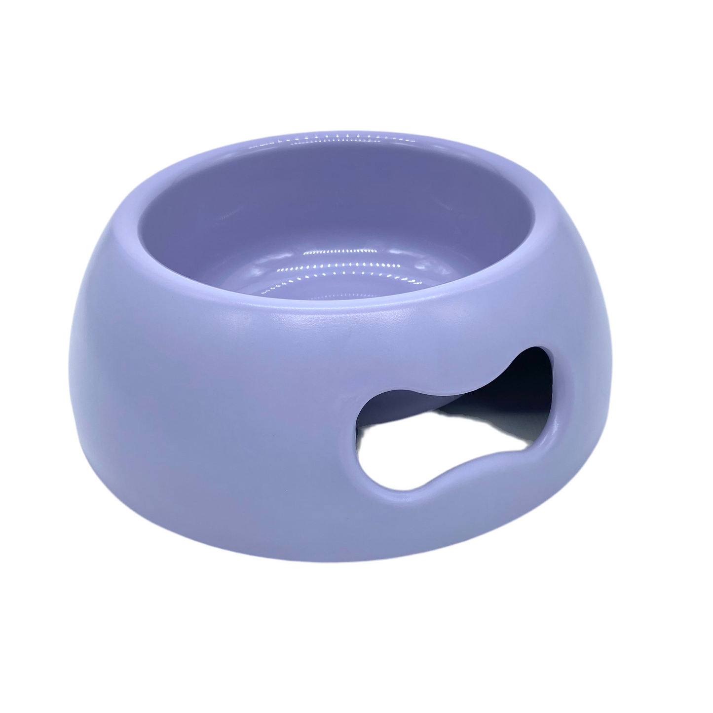 Pappy United Pets - ciotola 1L in plastica riciclata per cani, variante Lilla, Made in Italy