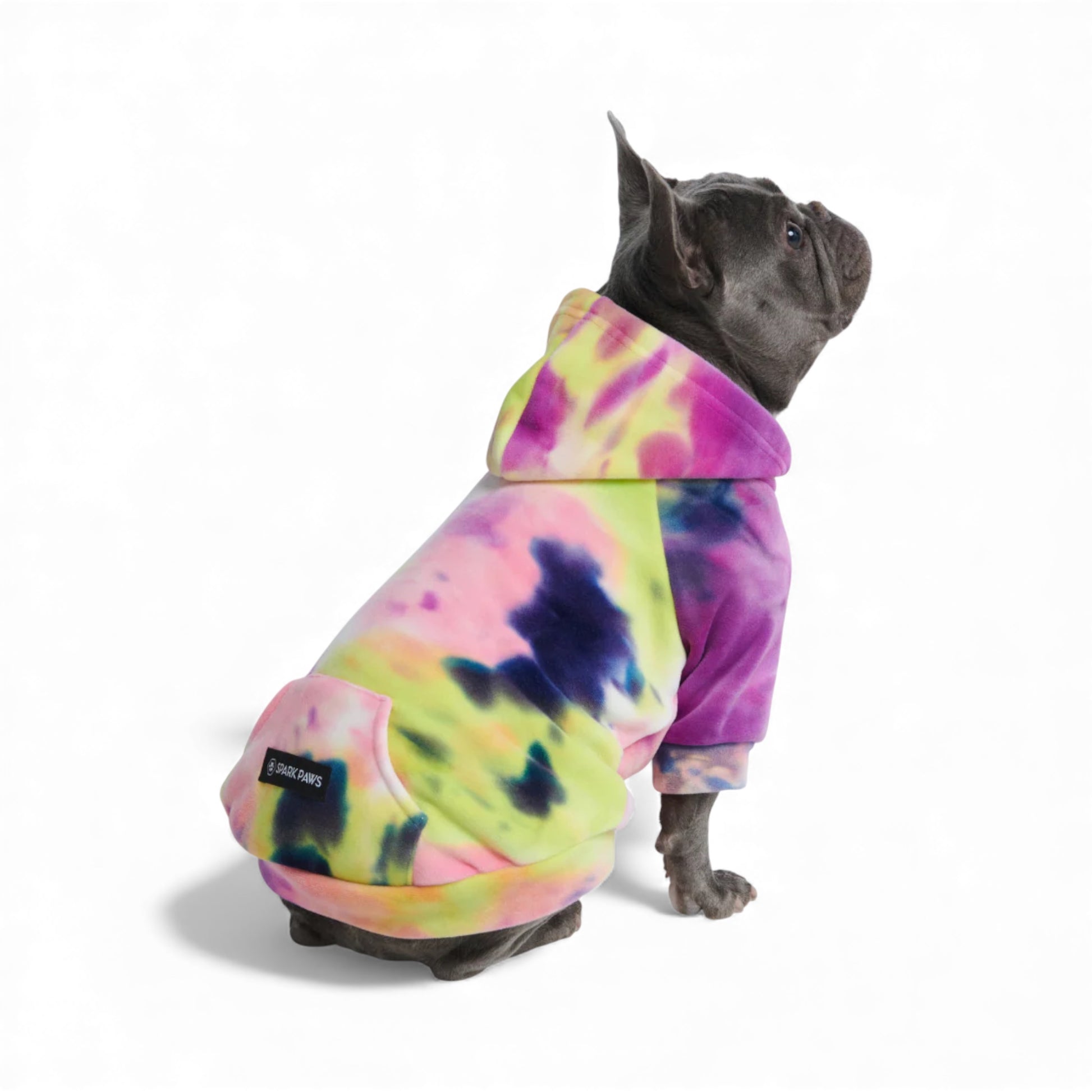 Felpa con cappuccio per cani multhicolore Berry Lemonade