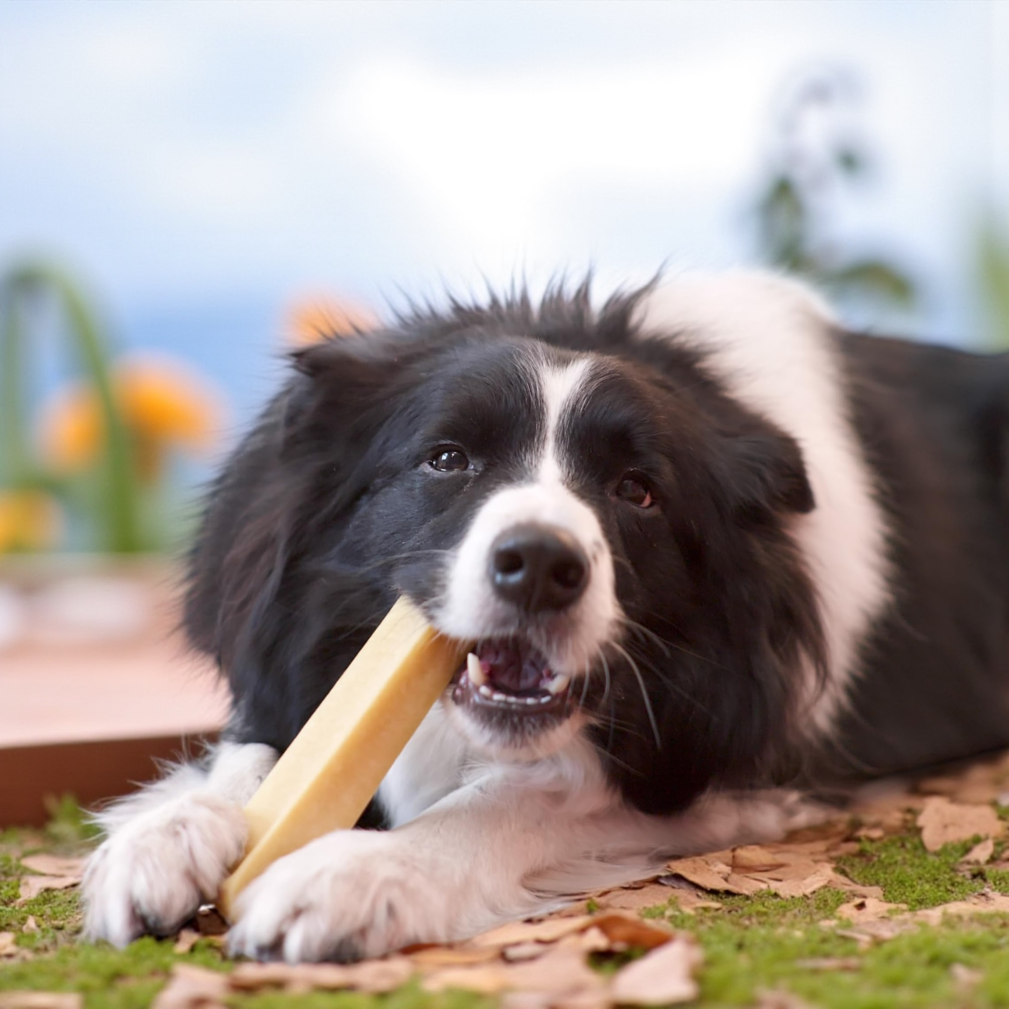 Snack al latte vaccino 100% naturale per cani.