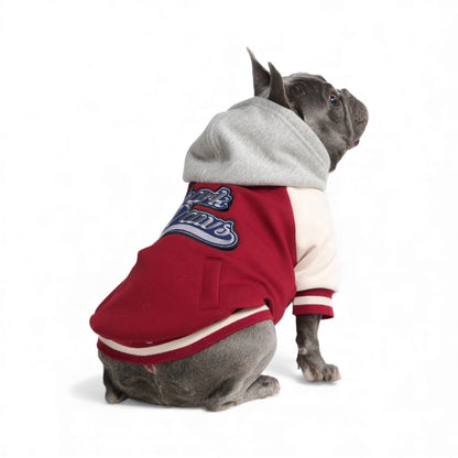 Spark Paws felpa con interno in pile e cappuccio