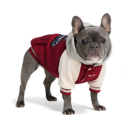 Spark Paws felpa con interno in pile e cappuccio