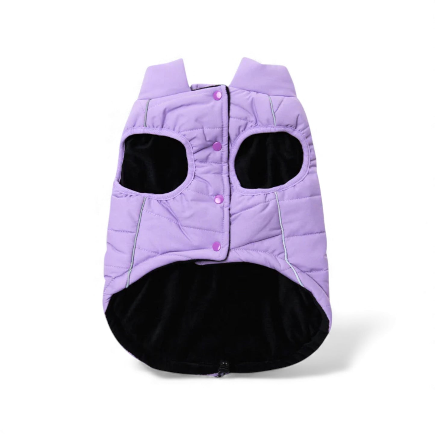 Giubbino imbottito impermeabile per cani WharmShield lilla Spark paws