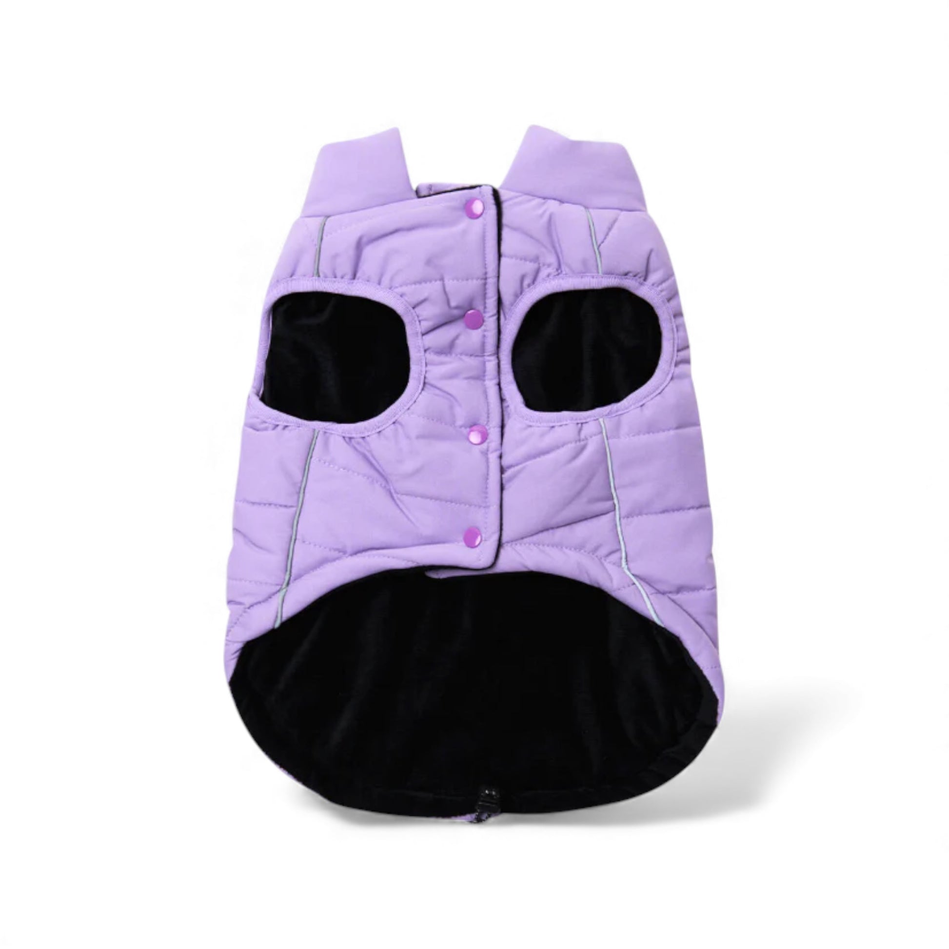 Giubbino imbottito impermeabile per cani WharmShield lilla Spark paws