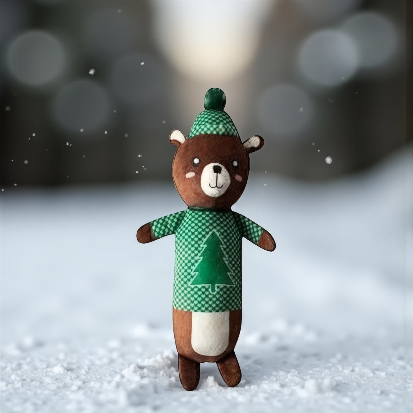 Gioco per cani natalizio con sonaglio