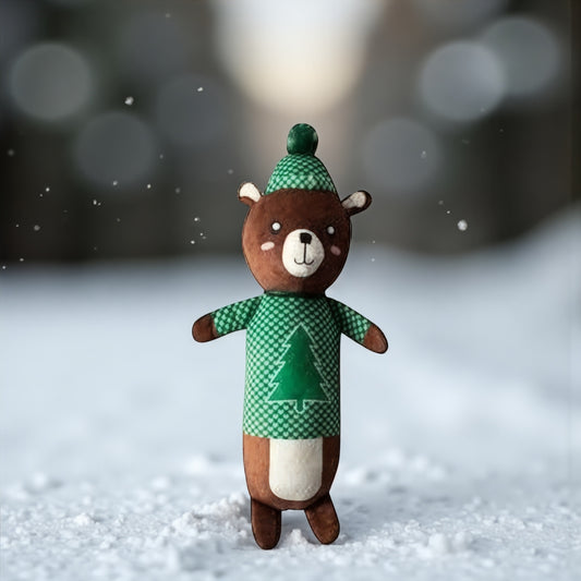 Gioco per cani natalizio con sonaglio