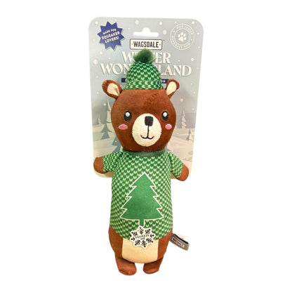 Gioco per cani natalizio grande con sonaglio