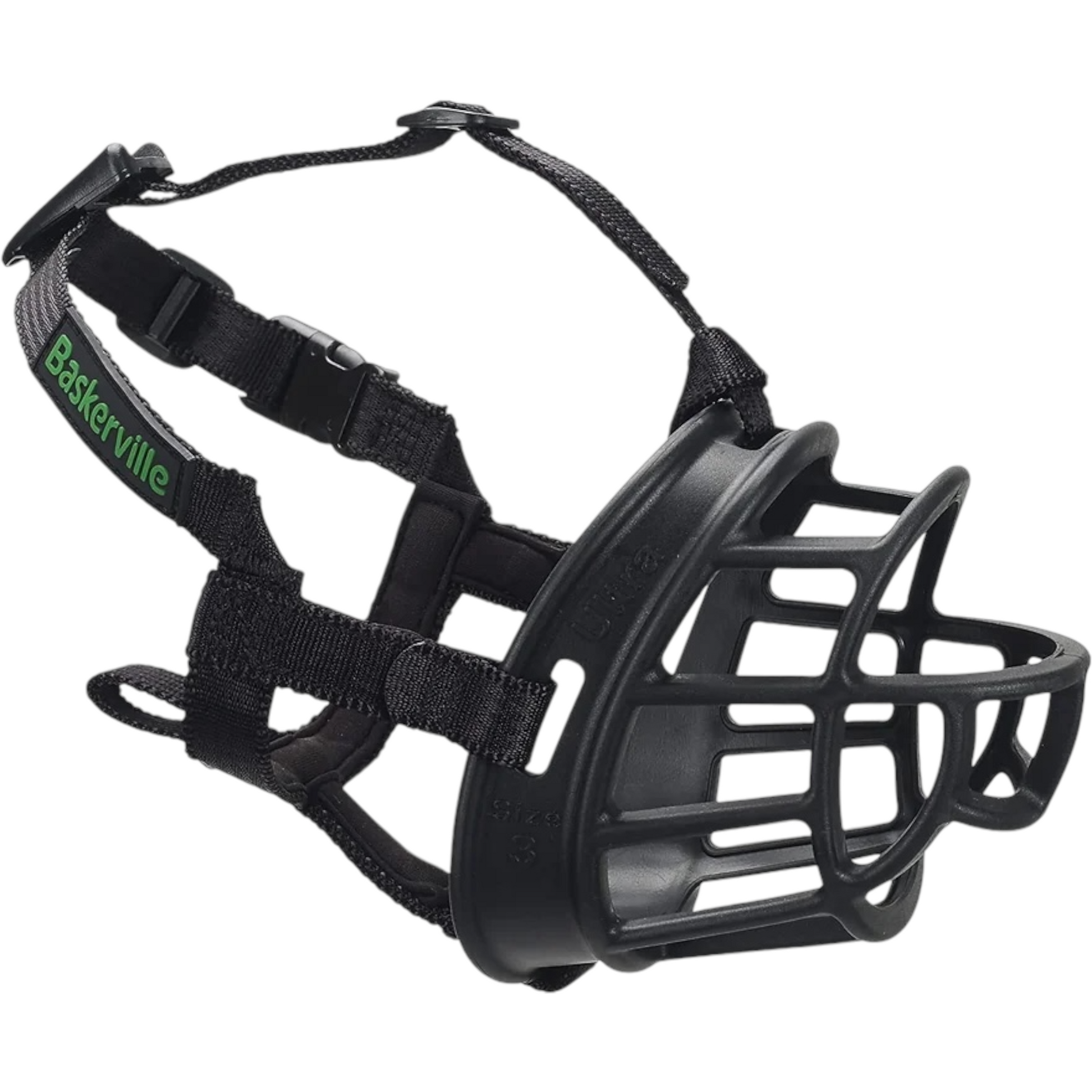 Baskerville Ultra Muzzle museruola TPR dettaglio cinturini imbottiti – comfort uso prolungato