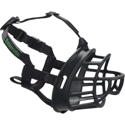 Baskerville Ultra Muzzle museruola TPR dettaglio cinturini imbottiti – comfort uso prolungato