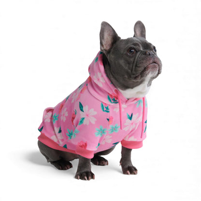 Felpa per cani Blossom Pink rosa