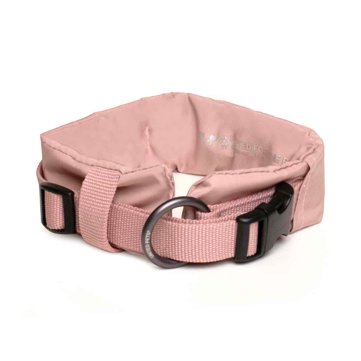 Collare Soft CityLife United Pets nella variante rosa, con imbottitura e anello per il guinzaglio