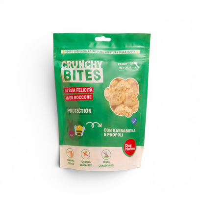 Dog Heroes Crunchy Bites Protection – snack funzionale per cani con barbabietola e propoli, per la salute intestinale