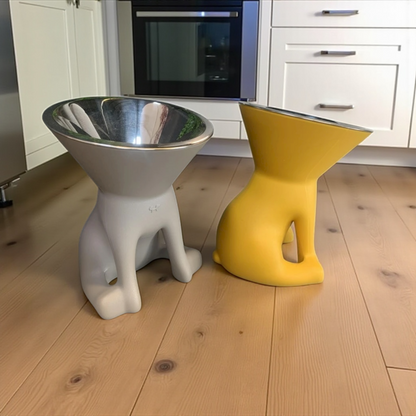 Ciotola rialzata per cani di media e grossa taglia Elizabeth – acciaio inox 1100ml, United Pets