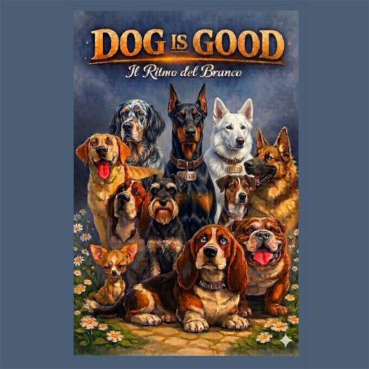 Il Ritmo del Branco – copertina del libro di storie vere di cani, A.Mariani | DOG IS GOOD