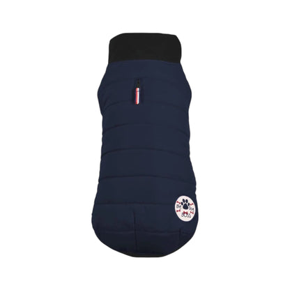 Giubbotto imbottito per cani molossi colore blu taglia 48L - Manteau Costaud Croci