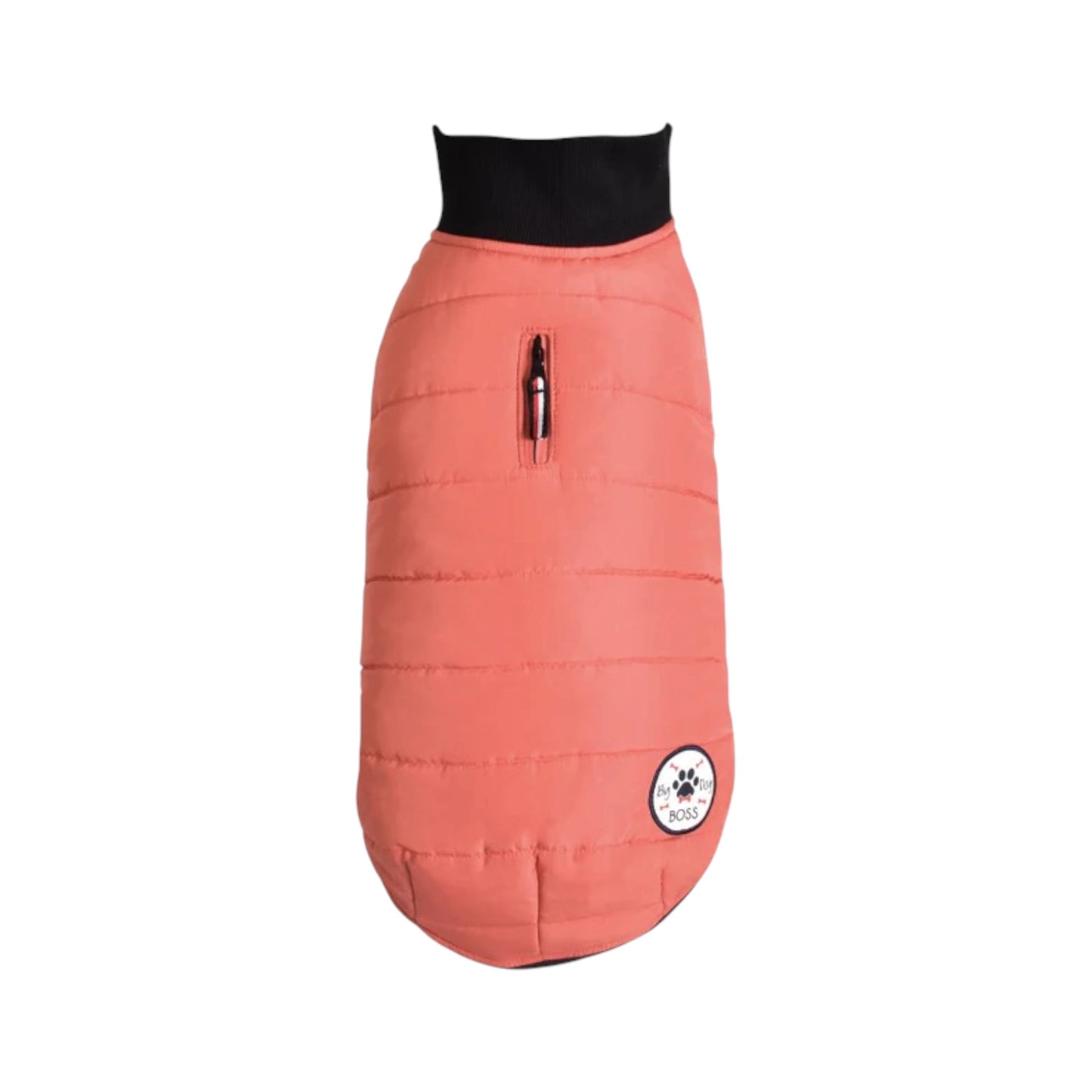 Giubbotto imbottito per cani molossi colore rosa taglie 44L e 48L - Manteau Costaud Croci