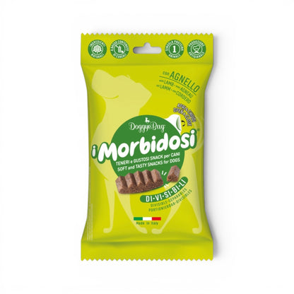 Snack morbido monoproteico all'agnello per cani - I Morbidosi DoggyeBag