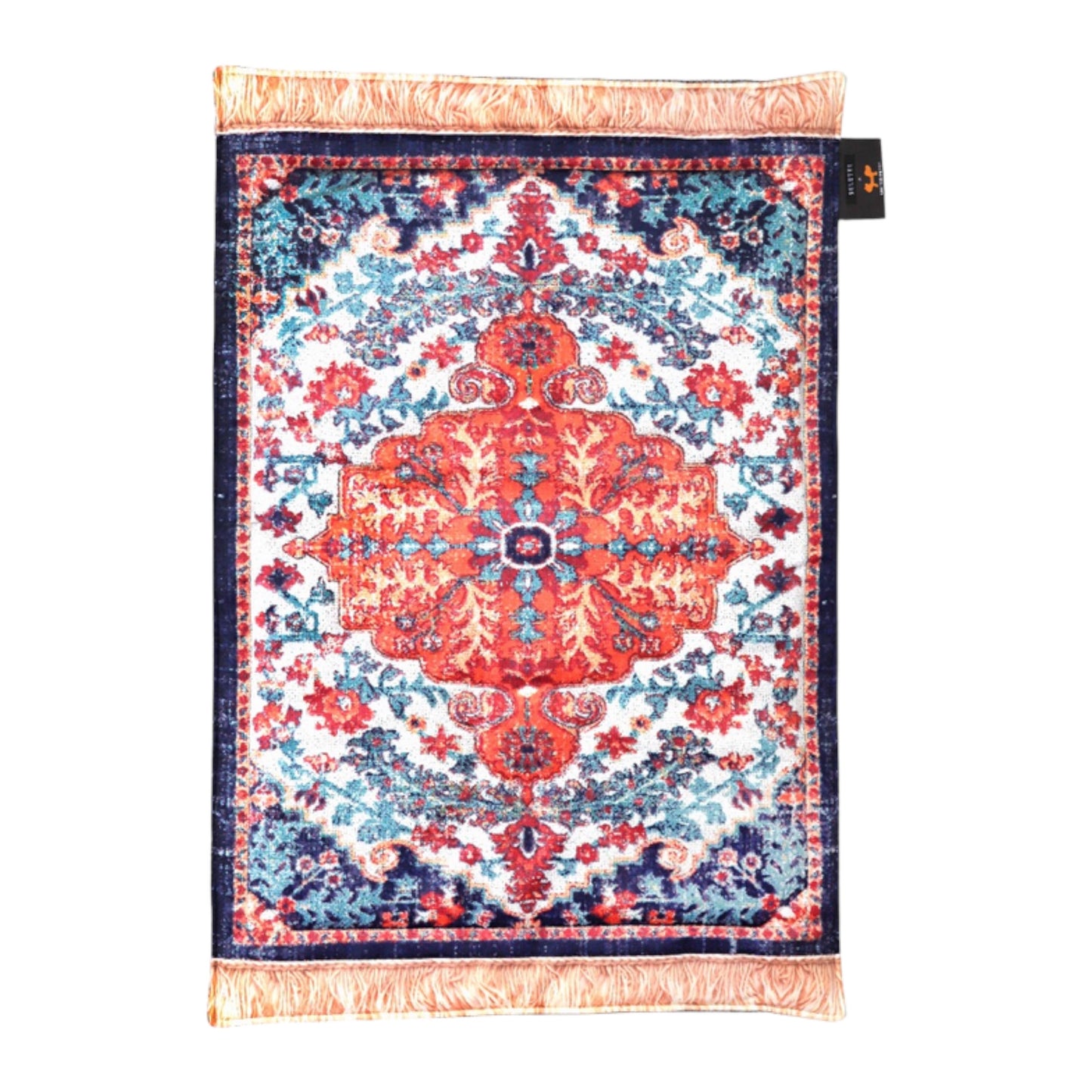 Pets (R)Evolution United Pets - tappeto imbottito rosa per cani, design Seletti x United Pets