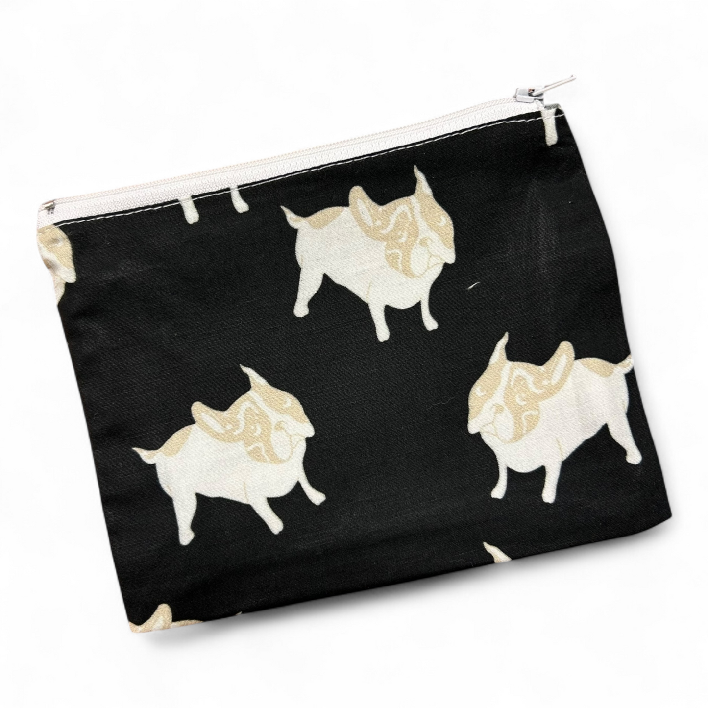 Pochette artigianale a tema cane Stile D fatta a mano a Milano - Lussianinda