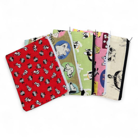 Pochette artigianali a tema cane fatte a mano a Milano - Lussianinda Dog Is Good