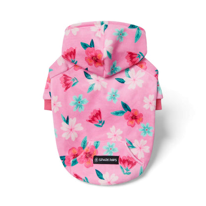 Felpa per cani Blossom Pink rosa