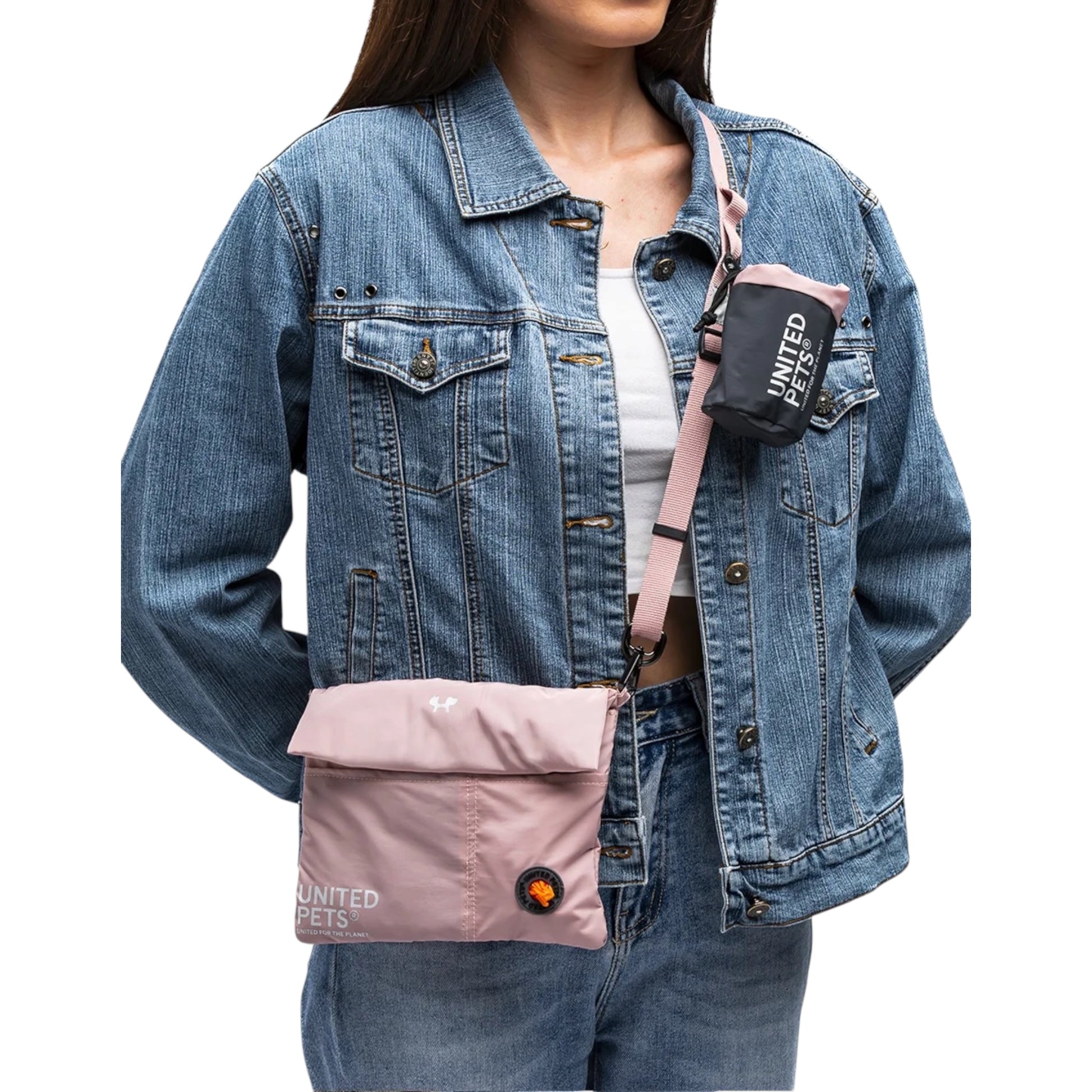 City Bag United – borsa da passeggio per cani con tasca portasacchetti e chiusura magnetica