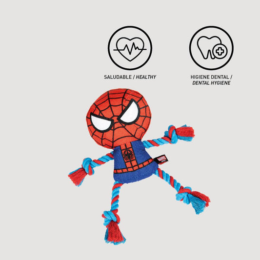 FOR FAN PETS - GIOCO PER CANI CON CORDA MARVEL SPIDERMAN